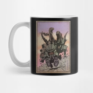 Dinobot ukiyo-e Mug